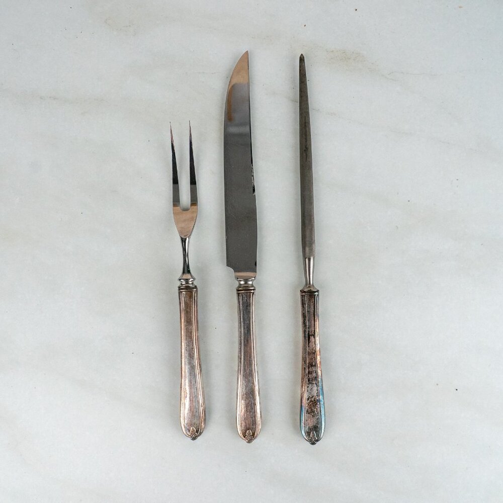 Heirloom Plate Carving Set